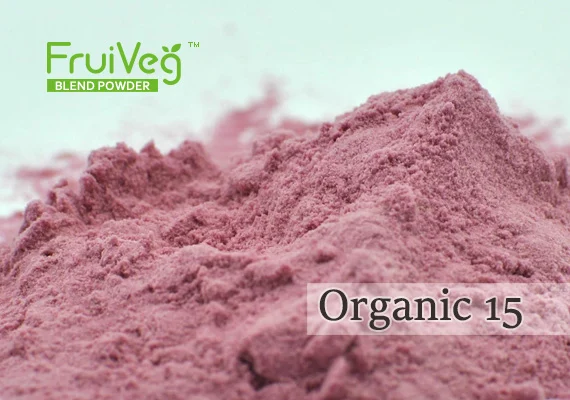 FruiVeg® Organic 15 Powder Sample