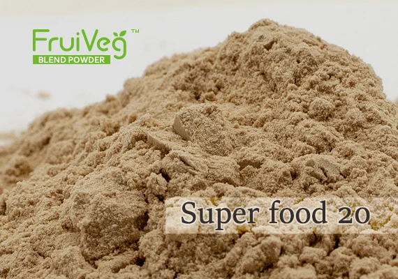 FruiVeg® SuperFood 20 混合粉樣品