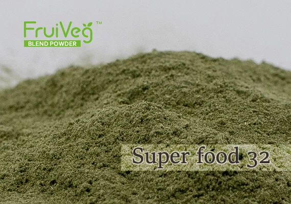 FruiVeg® SuperFood 32 Échantillon de poudre mélangée