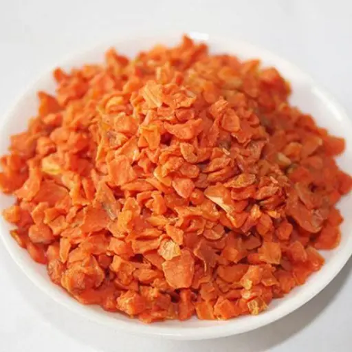 carrot granule sample