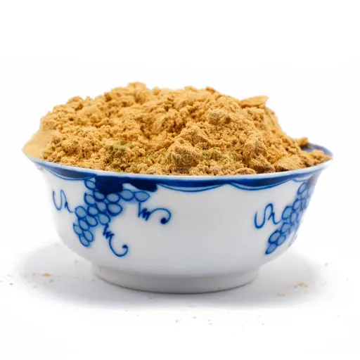 organic ginger powder sample