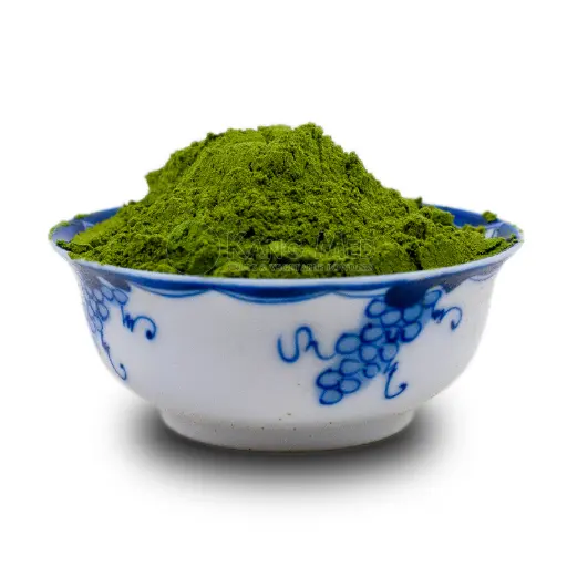 organic spinach juice powder sample