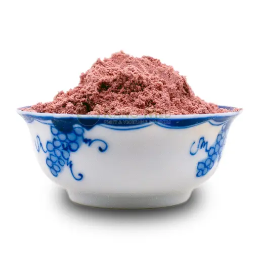 organic strawberry juice powder sample